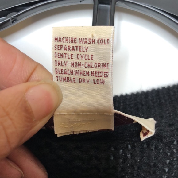 Bechamel Women's Black & Red Embroidery Christmas Sweater XL XLARGE PLUS SIZE - Picture 3 of 10